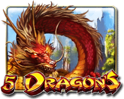 Play 5 Dragons online slot game at MRATM88