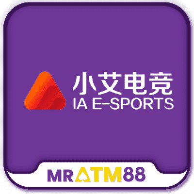 IA E-Sports official vendor logo displayed on MRATM88 E-Sports betting platform
