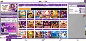MRATM88 homepage showing slot games and the new register free credit rm5 bonus, proving it is the best place to claim free credit tanpa deposit.