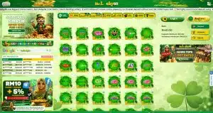 mrlucky88 homepage design