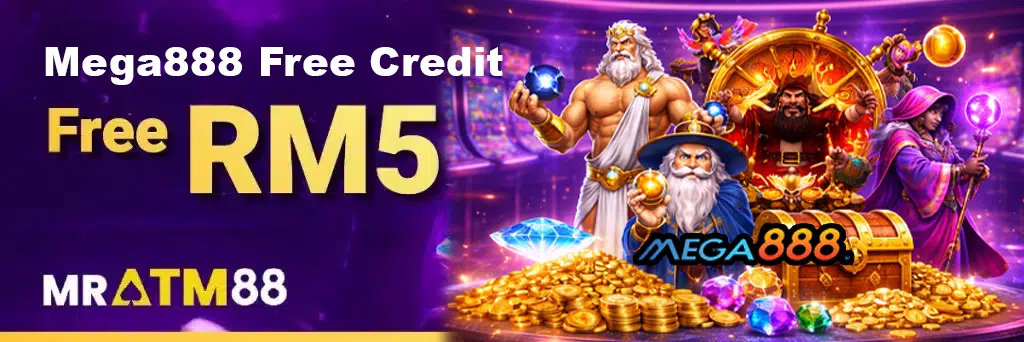 mega888 free credit rm5