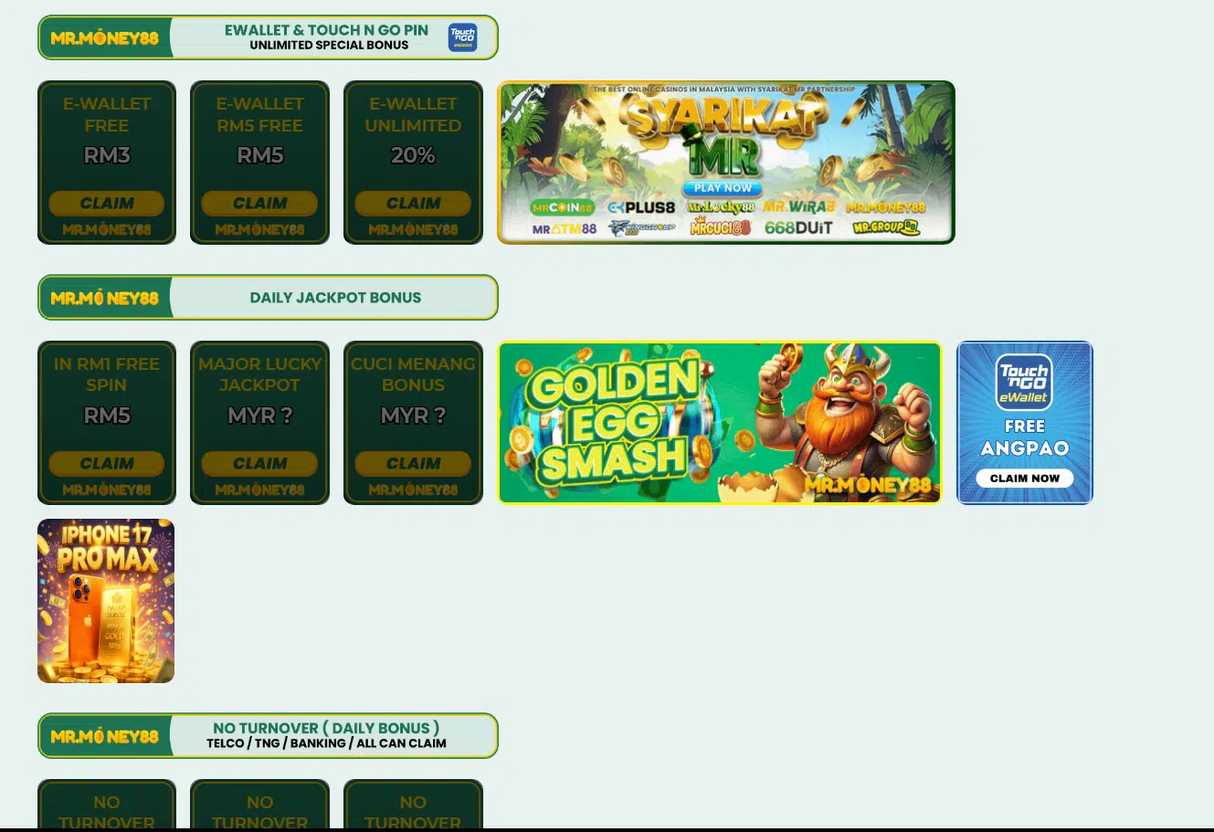 mrmoney88 online casino promotions